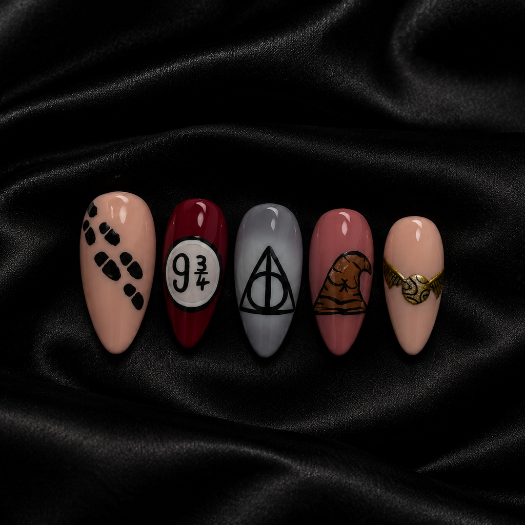 Press on nails Harry Potter