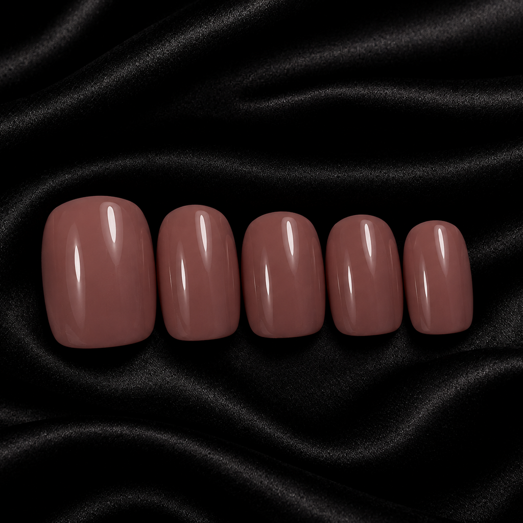 Press on nails - nude beige