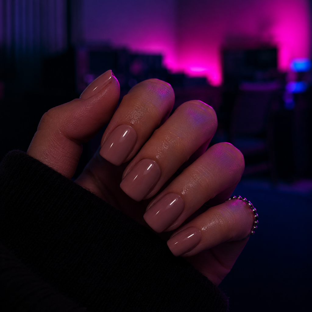 Press on nails - nude beige